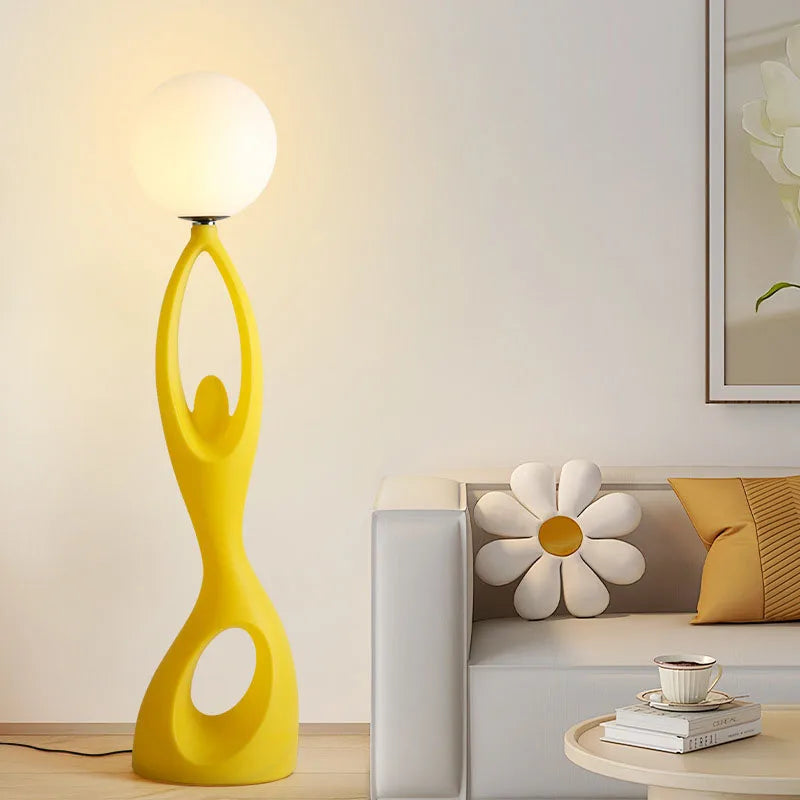 Cadrunis™ Modern Postmodern E27 Floor Lamp, Luxury Artistic Standing Light for Living Room Décor, Premium Home Decoration & Housewarming Gift